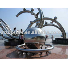 2015 New Lucky Ball High Quality Stainless Steel Sculpture